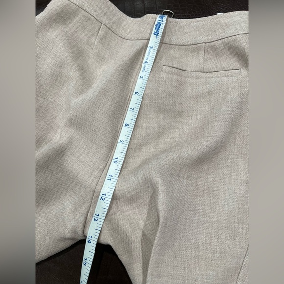 Authentic Tory Burch Phoebe pants in light khaki color. - Picture 14 of 16